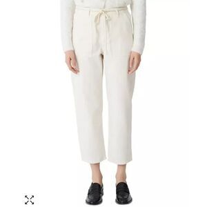 Maje Piano Straight-Leg Jeans in ecru 100% cotton size 38/6US